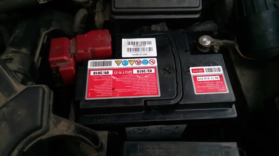 Заменил АКБ - Nissan X-Trail II (t31), 2 л, 2012 года запчасти DRIVE2