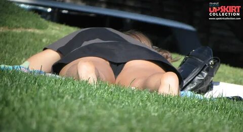 Wind blown upskirt on a perfect pair of legs and cute ass.