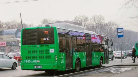 Новый автобусный маршрут алматы