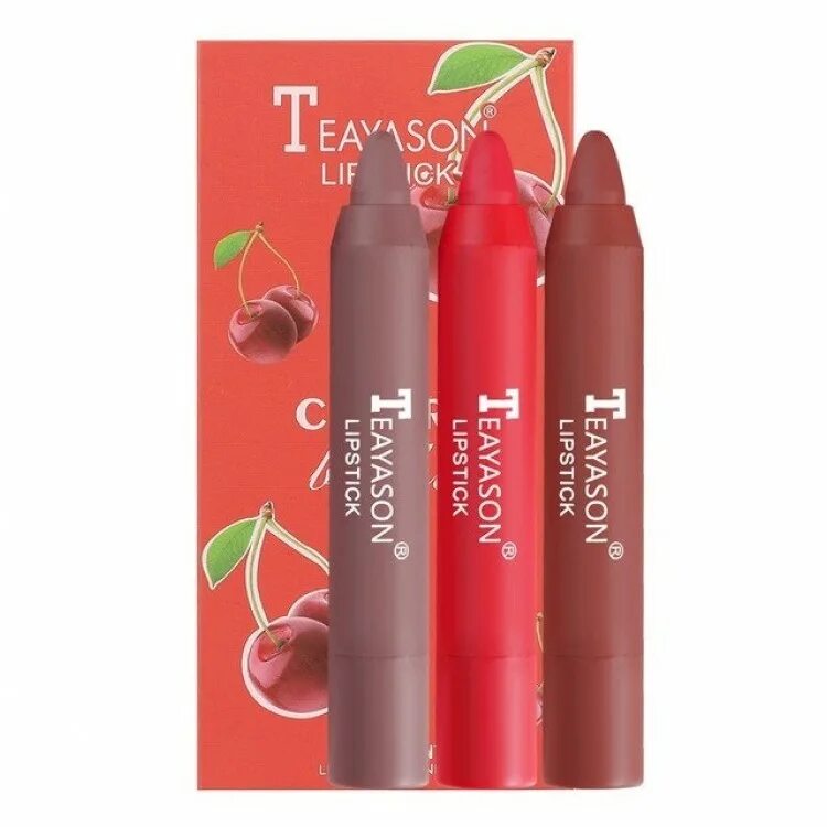 Набор помад teayason. Набор помад для губ teayason lipstick. Teayason lipstick. Помада карандаш для губ teayason. Набор помад teayason.