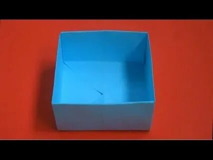 Как сделать из а 4 листа коробочку