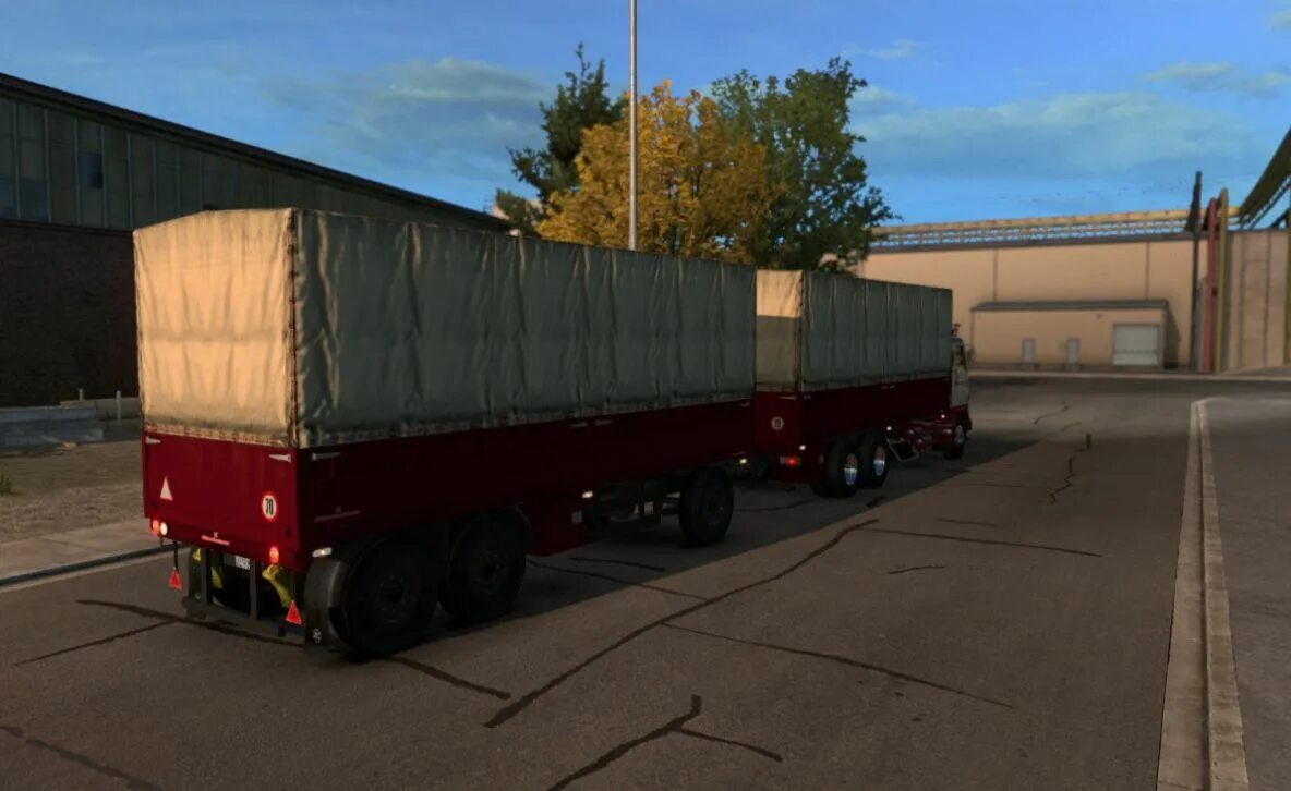 Атс мод прицеп. Bdf шасси для ats. volvo f88. бдф 3 для фс 19. bdf прицеп.