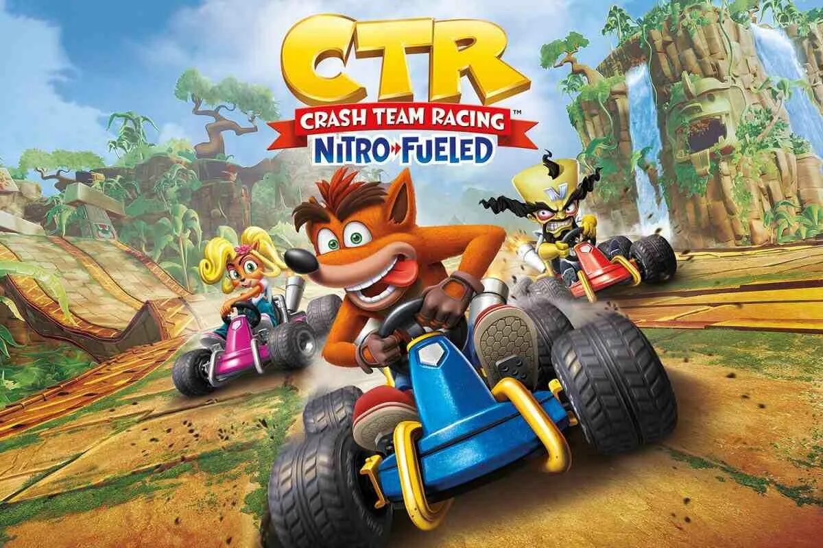 Crash Bandicoot гонки. Crash Team Racing 2019. Крэш нитро карт 2019. Crash Bandicoot ps3 Team Racing.