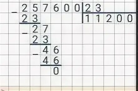Делимое 23