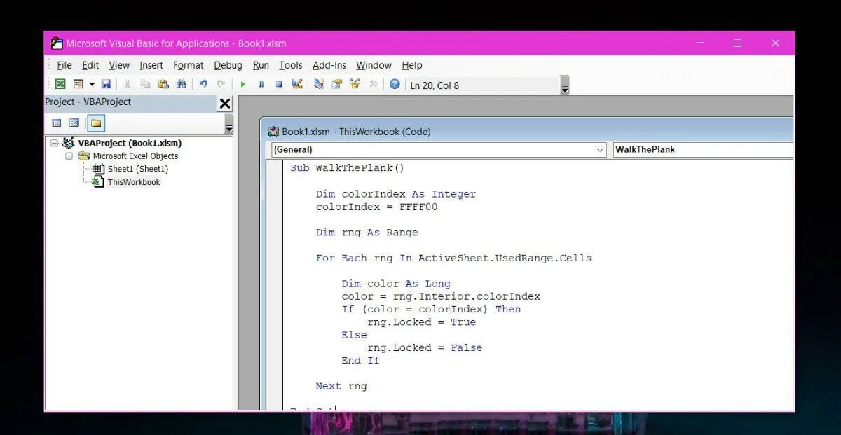 Vba поле со списком. Vba цвета. colorindex vba. цвет текста vba.