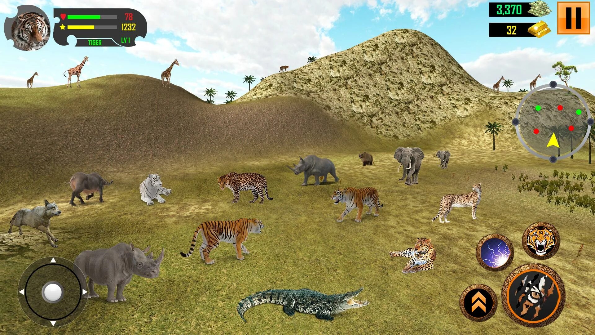 Игра wild animal. Симулятор семьи гепарда. Wild игра. Feral игра. Wild Tiger SIM 3d.