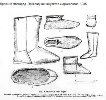 Старорусский сапог с загнутым носком кроссворд