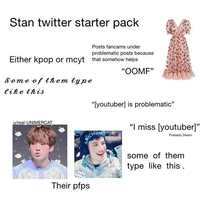 Problem post. Стэн Твиттер. Twitter Starter Pack. Twitter Packs. Dream Stan.