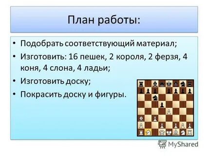 Проект шахматы