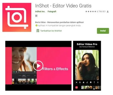 Фото видеоредактор inshot