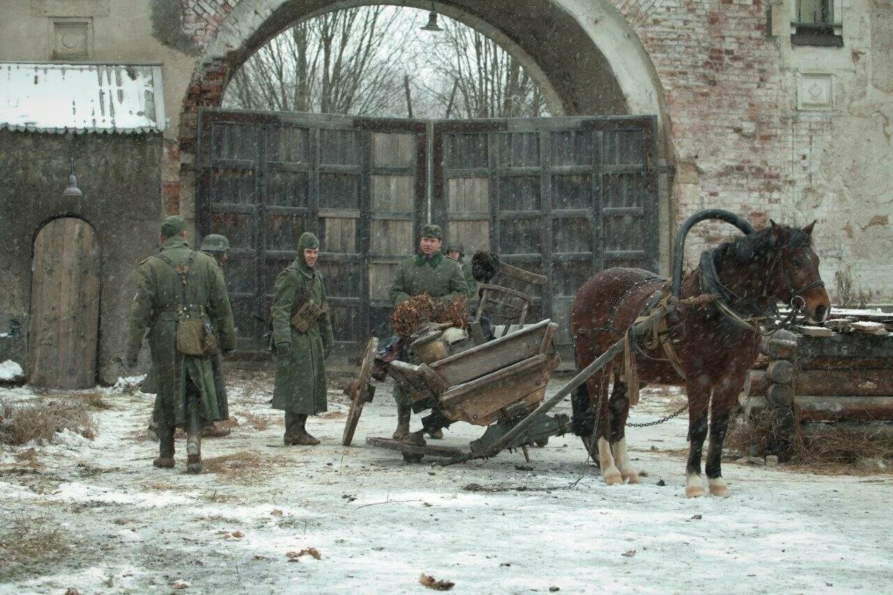 Как снимали старое ружье Фото: Старое ружьё / Кадр из сериала "Старое ружьё" (2014) #2393965