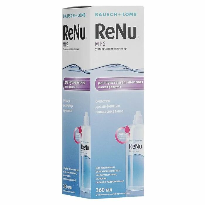 Р-Р Д/линз 360мл Renu MPS (Р). Renu MPS 360 мл. Раствор Renu для чувствительных глаз 360. Раствор для линз Renu для чувствительных глаз 360 мл.