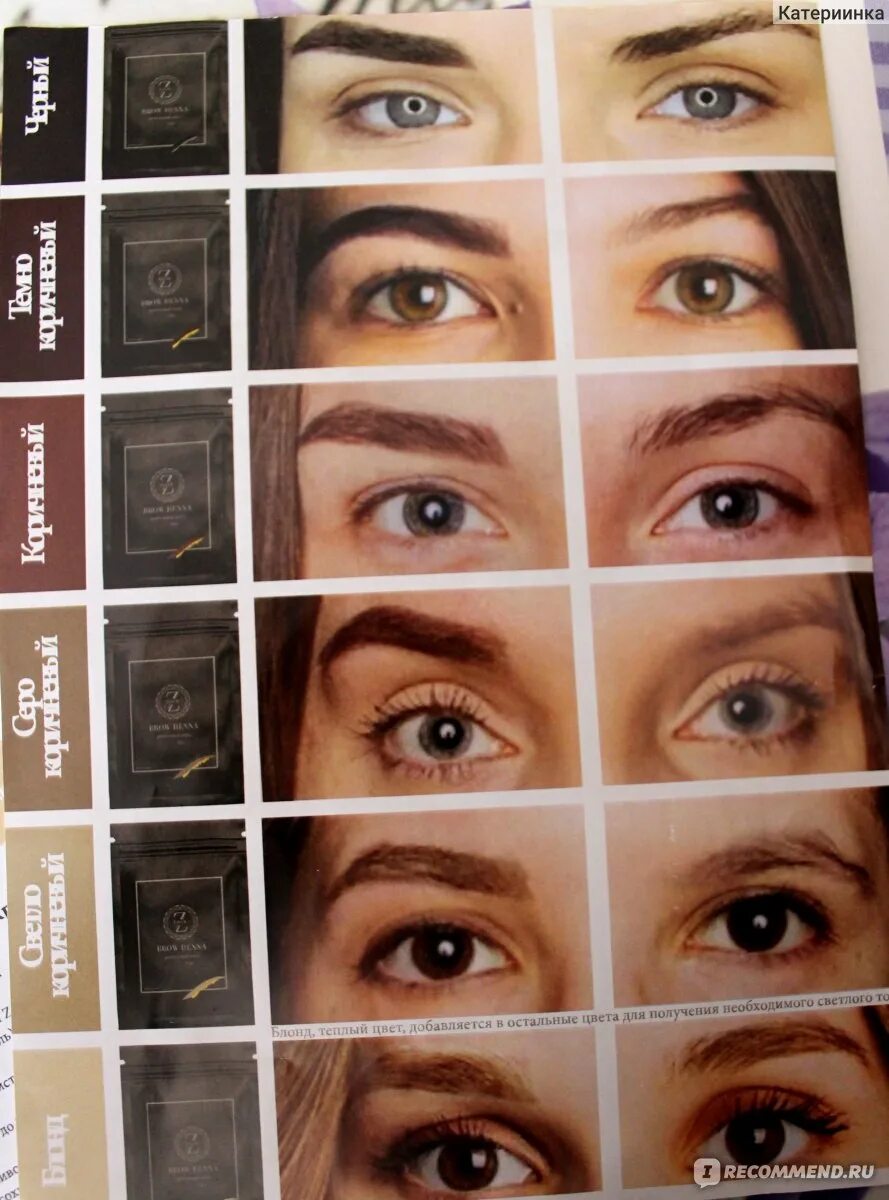 SEXY Хна для бровей Brow Henna, 30 капсул - Краска для бровей и ресниц - купить 