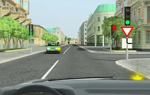 Кто уступает дорогу при развороте