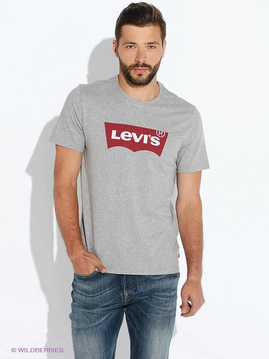 Белая мужская майка Levis. Футболка левайс мужская серая. Майка Levis 181850003. Футболка Levis серая мужская сер.