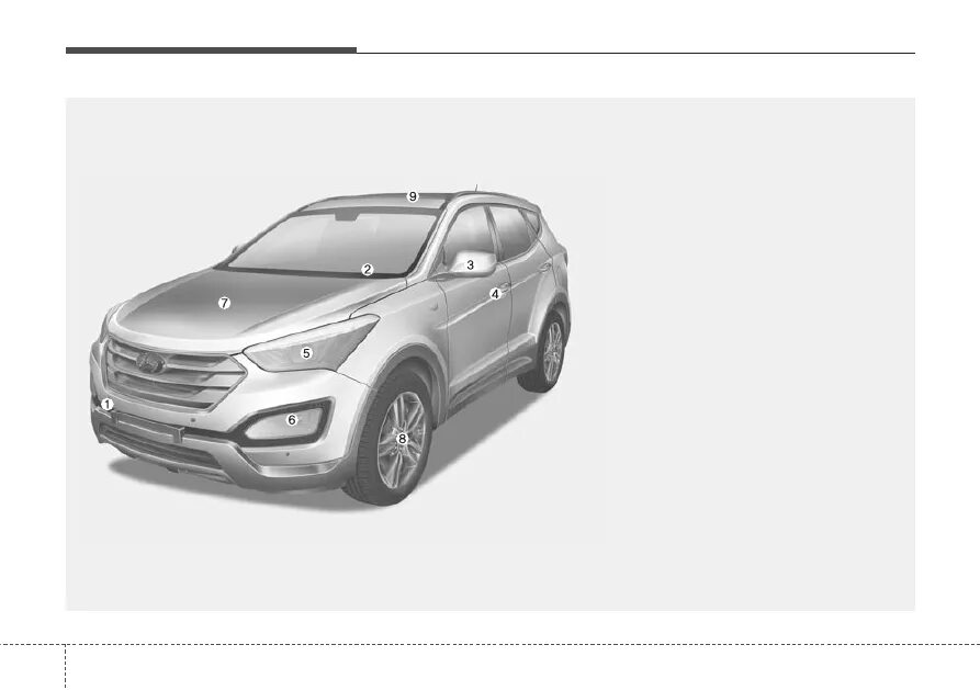 Как проверить хендай санта фе. Размер капота хендай санта фе 3. hyundai santa fe manual. габариты капота хендай санта фе. длина капота санта фе.