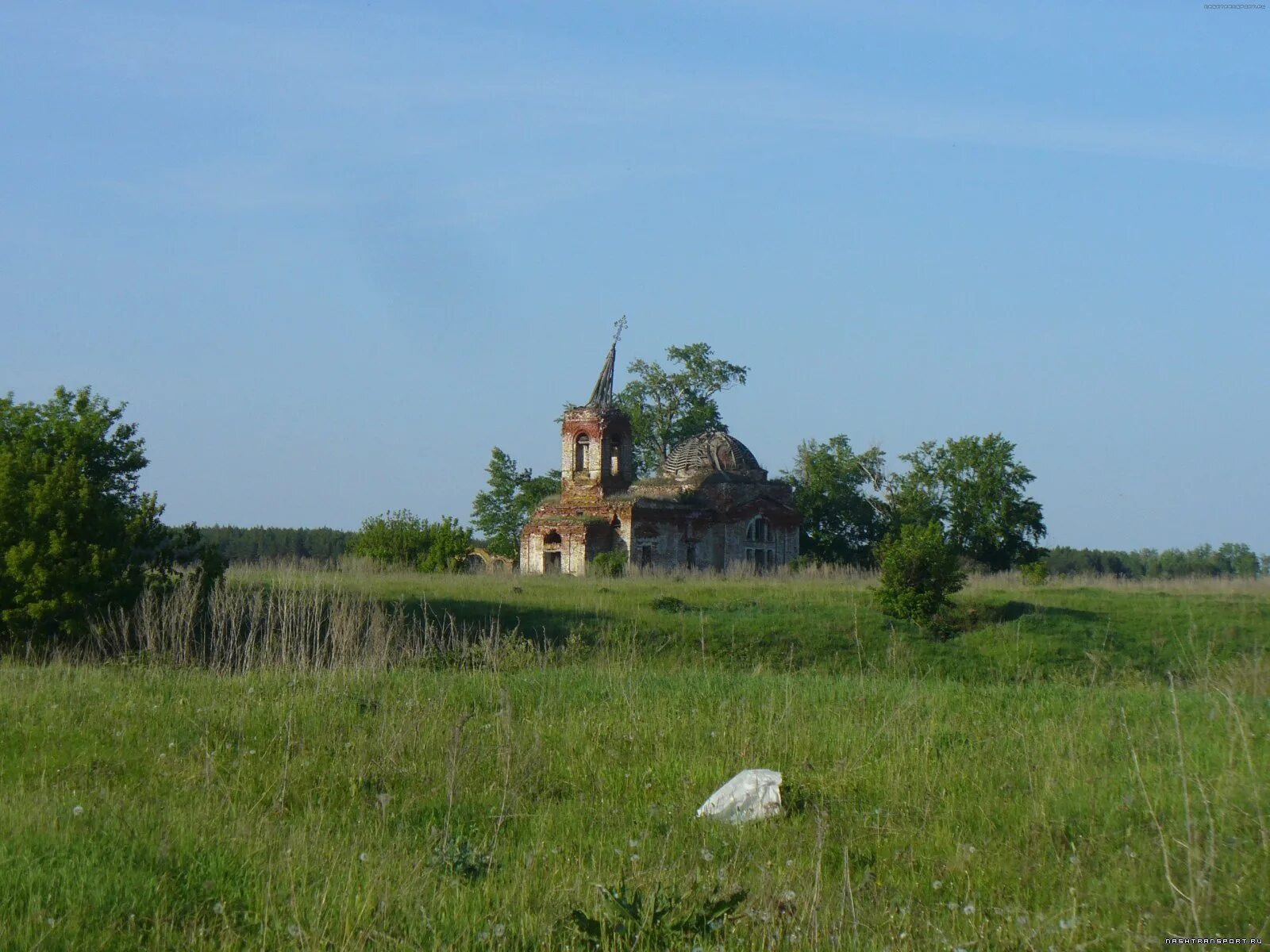 Оставив деревню никольскую