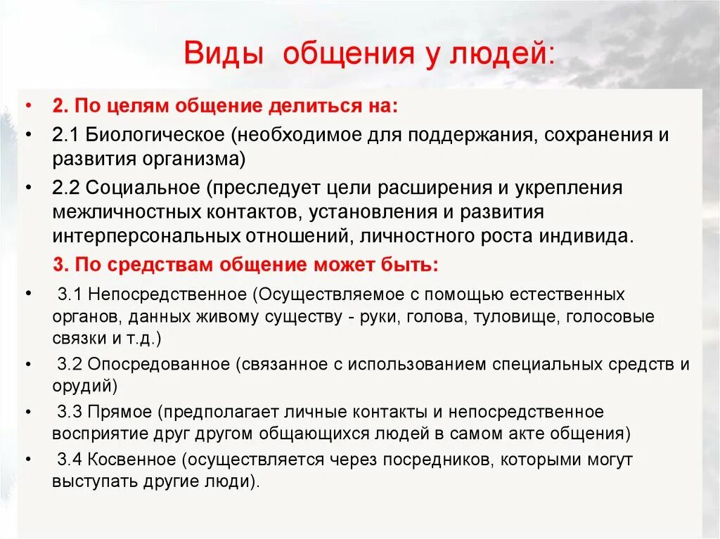 Признак любых форм общения. Виды общения по целям. Общение виды общения. Виды человеческого общения. Виды целей общения.