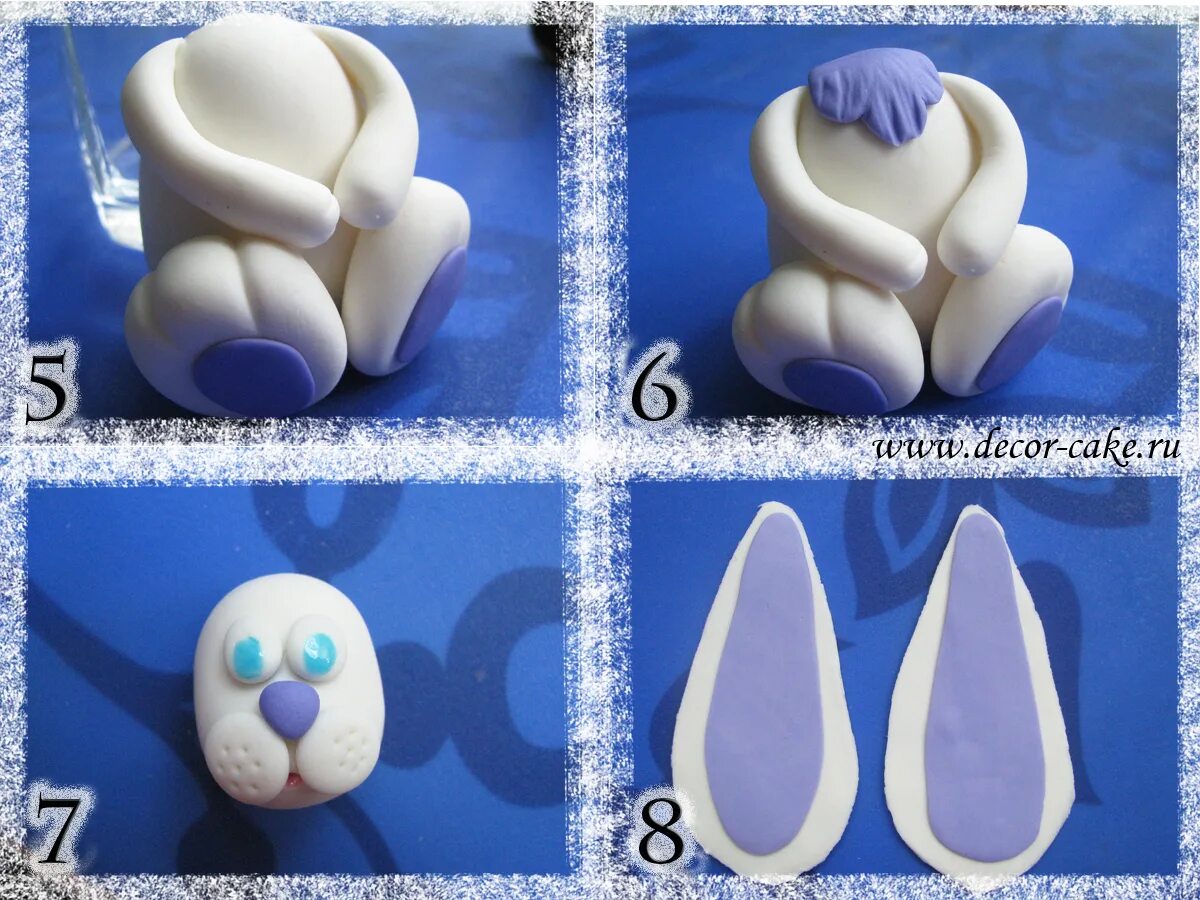 Мк заяц из мастики. Как слепить из мастики. Не сложные фигурки из мастики. Зайчик из мастики. Фигурки из мастики для торта.