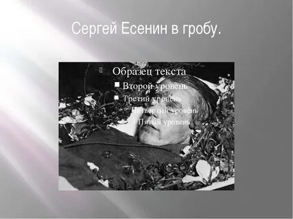 Уголовные дела есенина