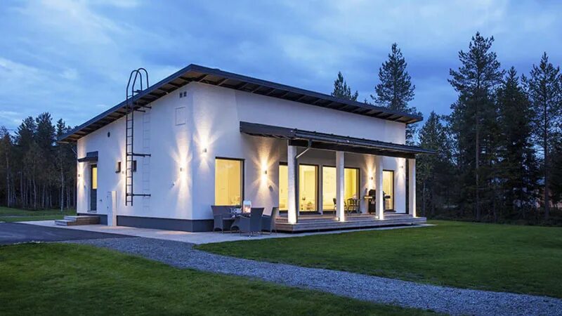 Дом в стиле хай-тек: 60 фото, подборка стильных проектов Modern house siding, Ho
