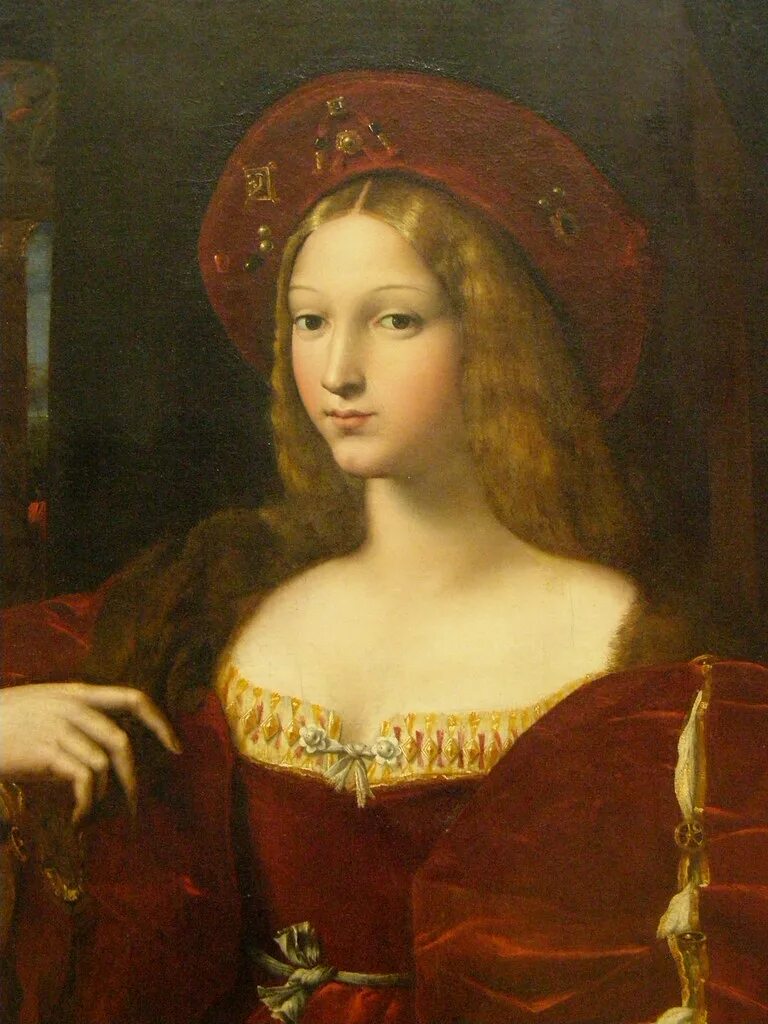 Джулио Романо портрет Изабель. Изабель де Франческо.