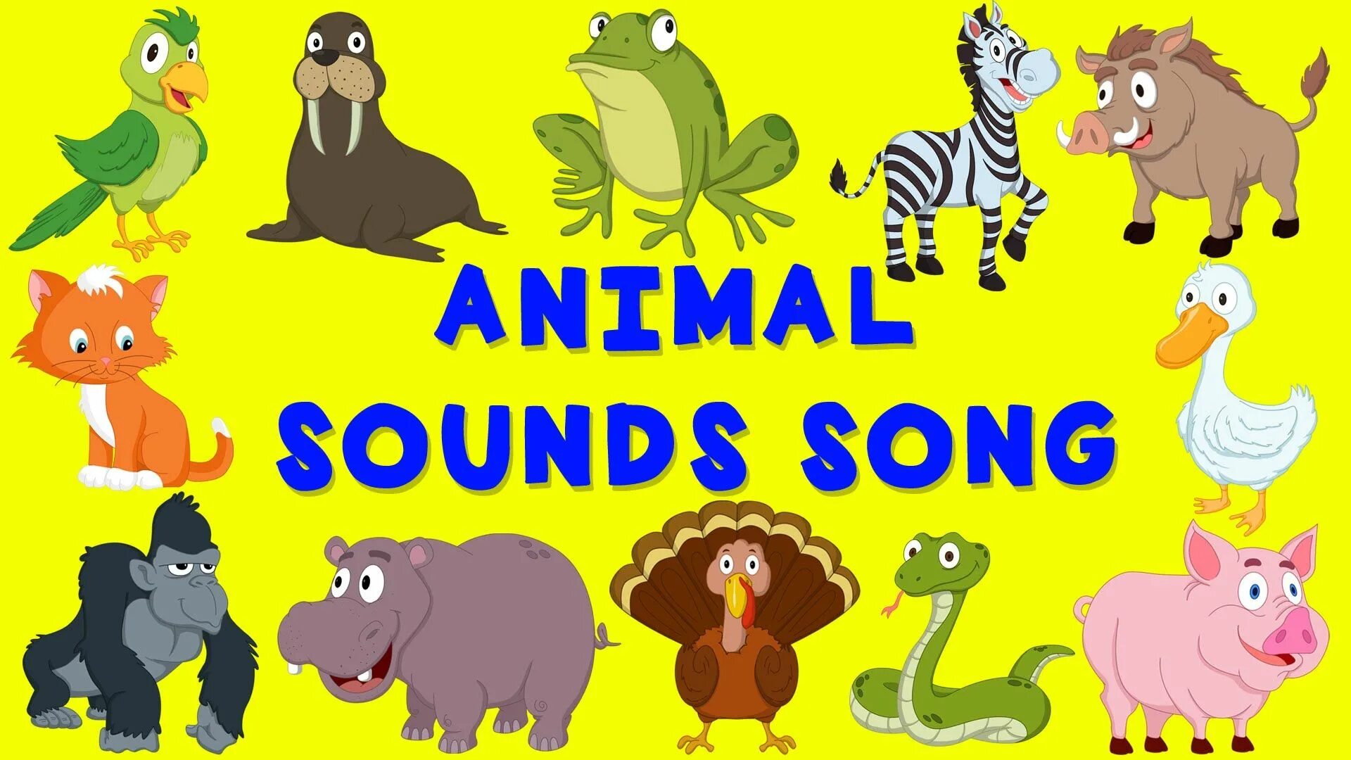 Animal nursery rhymes