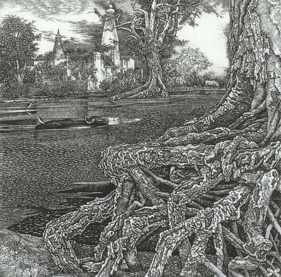 Кислота гравюра. Офорт процесс. Трип лсд кот. Психоделические цвета арт. Психоделический орнамент.