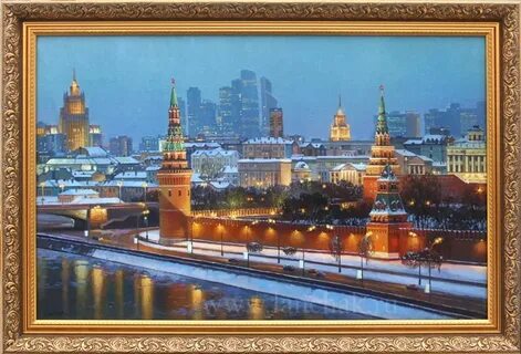Описание картины москва