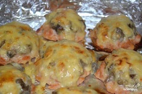 Куриные медальоны с сыром в духовке