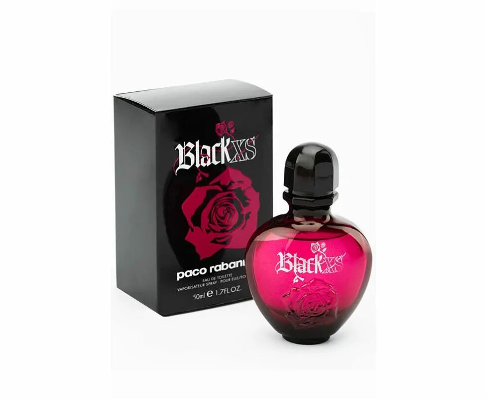 Paco Rabanne Black XS женский 50 мл. Пако Рабан Блэк ХС. Black XS los Angeles for her Paco Rabanne for women. Paco Rabanne XS Black los Angeles for her туалетная вода 80мл.jpg. Пако рабан женские блэк