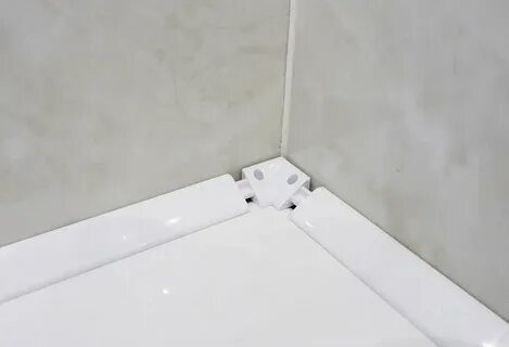 Как стыковать углы в ванной