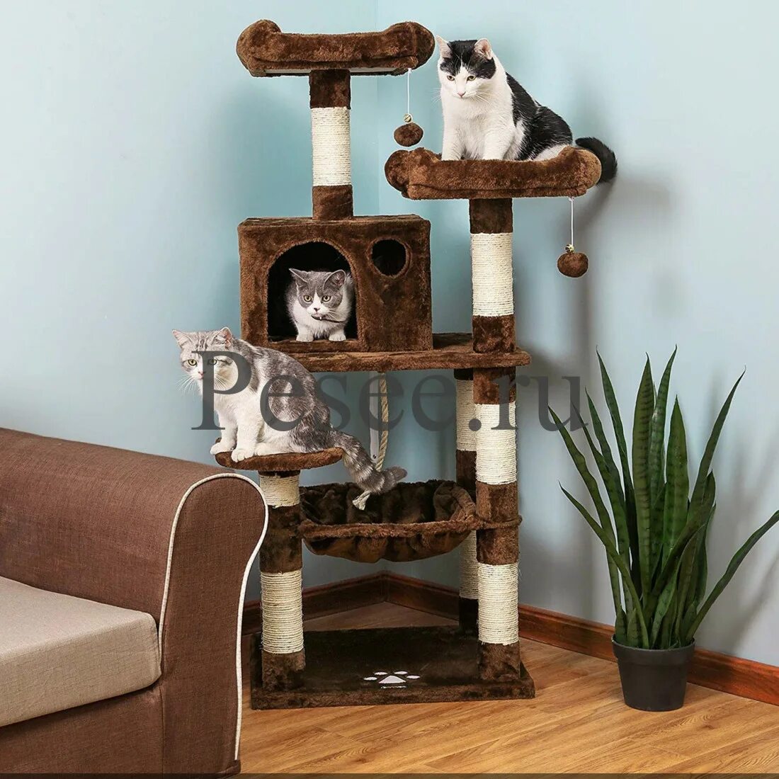 Домики для котов. Большие домики для кошек. Дизайнерские домики для кошек. Когтеточки и домики для кошек. Комплексы для крупных кошек