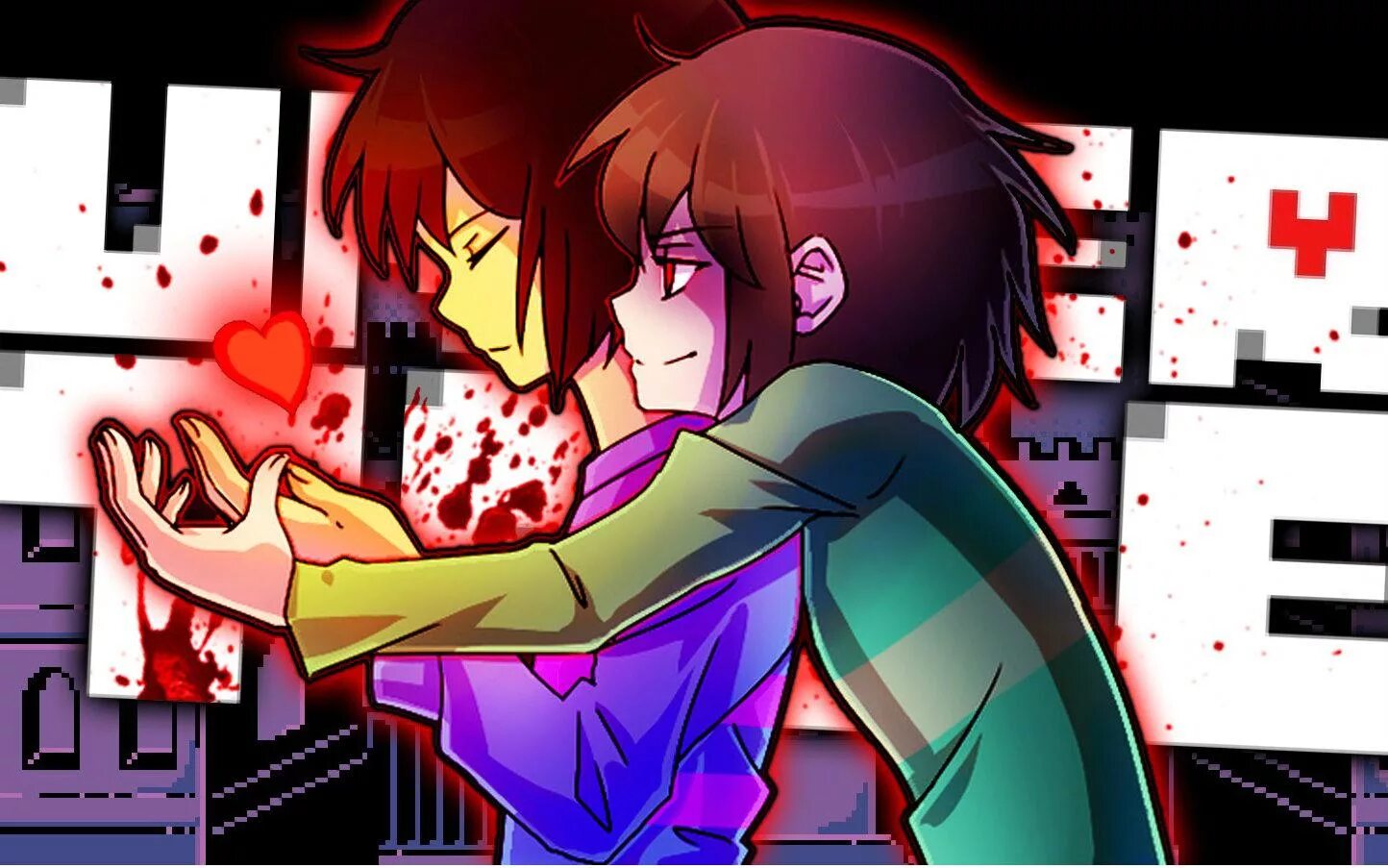 Undertale геноцид чара и санс. Undertale пацифист и геноцид. Undertale после геноцида. Undertale после геноцида. Дасттейл андертейл чара.