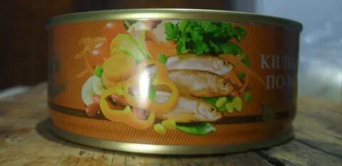 Рыбные консервы с морковью