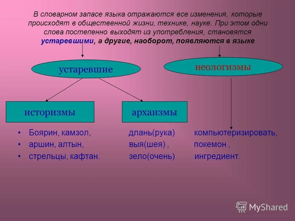 Архаизмы. Архаизмы и историзмы неологизмы фразеологизмы. Устаревшие слова архаизмы историзмы и неологизмы. Лексика неологизмы историзмы архаизмы.