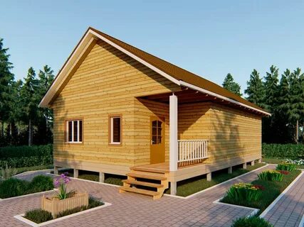 Проект дома из бруса пермь