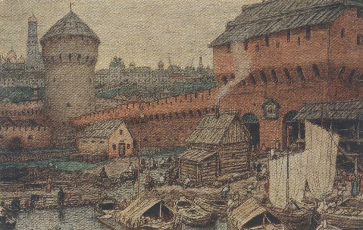 Москва XVI столетия