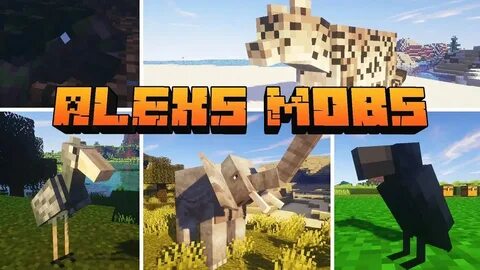 Еноты alex mobs