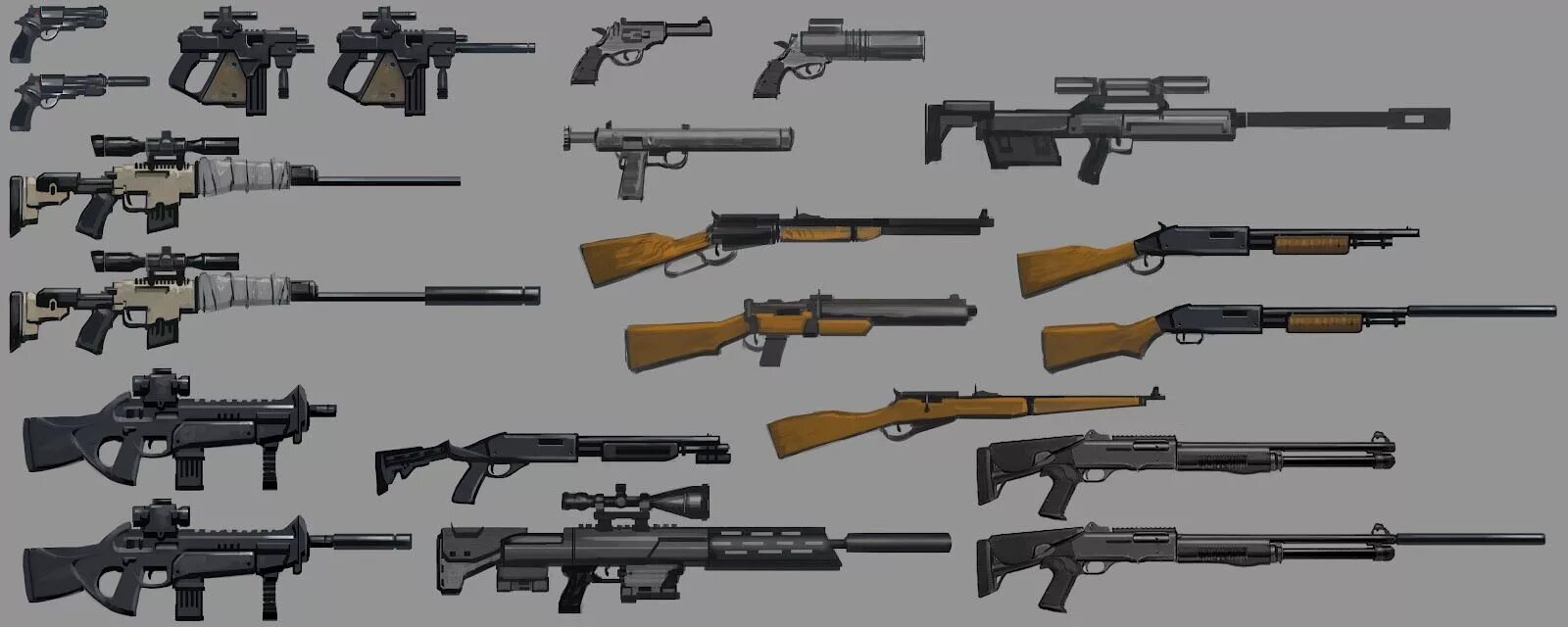 Weapon entities