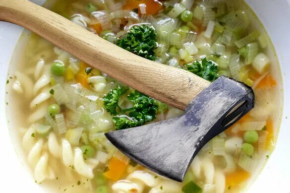 Суп из лошади. Суп из топора автор. Каша из топора сказка. Каша с топором. Суп из топора юмор.