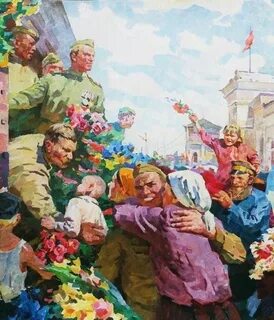 Праздник победы народ отмечает шарик воздушный автор