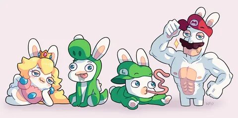 kyle, wittyusername, rabbid, rabbid mario, rabbid luigi, rabbid yoshi, rabb...