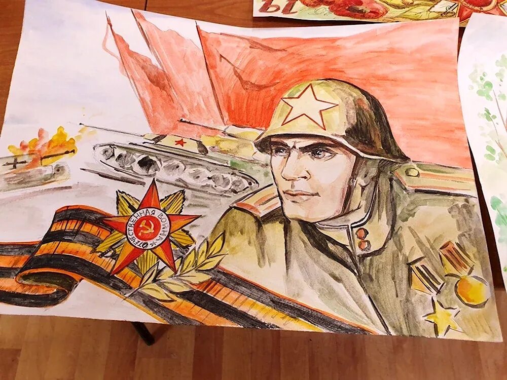 Рисунки к дню победы в великой отечественной. Рисунок на военную тематику. рисунок на тему день победы. день великой победы рисунок.