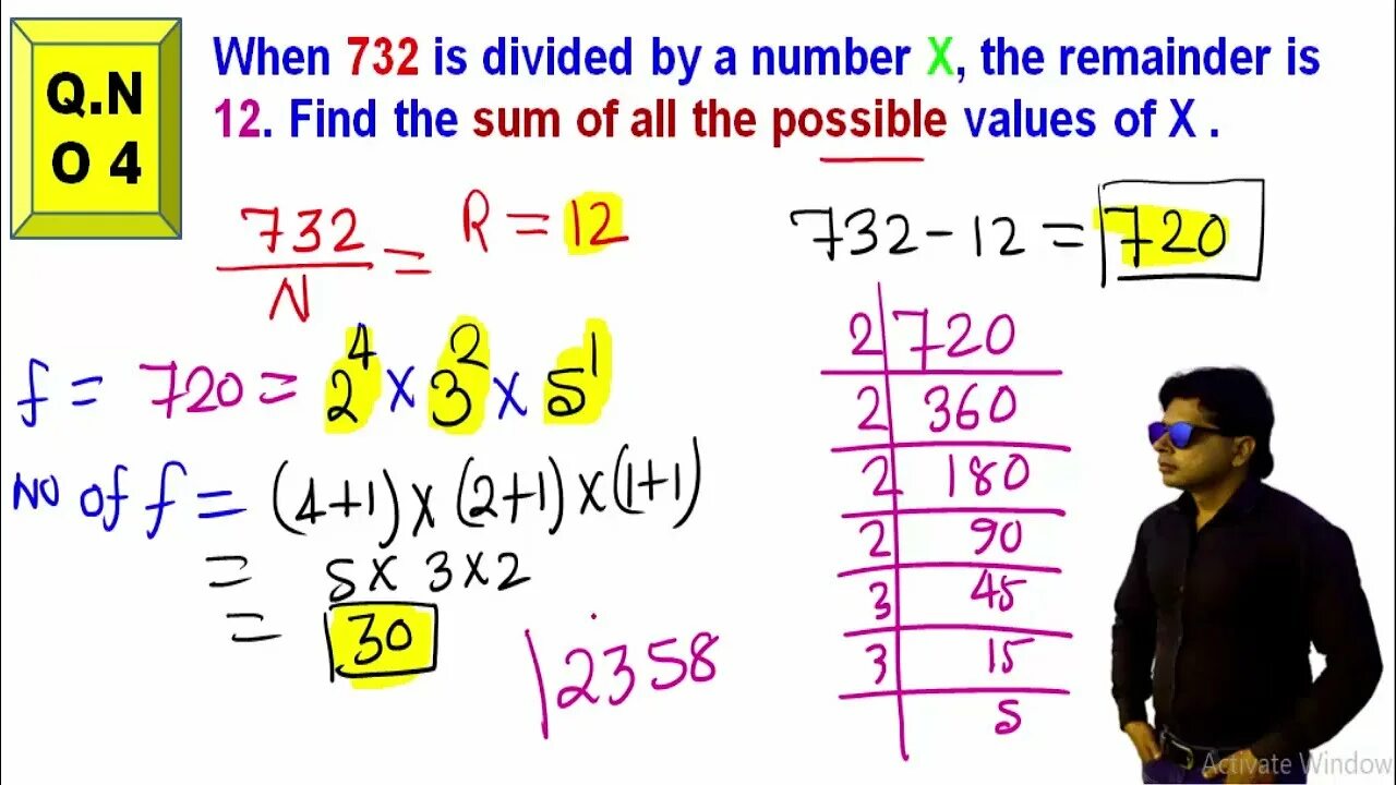 Possible values. How to solve two possible values of x. If the integer m is divided by 6, then the remainder is 5. the remainder if 4m is divided by 6 is. When is divided by x-3, the remainder is equal to 14, find the value of.