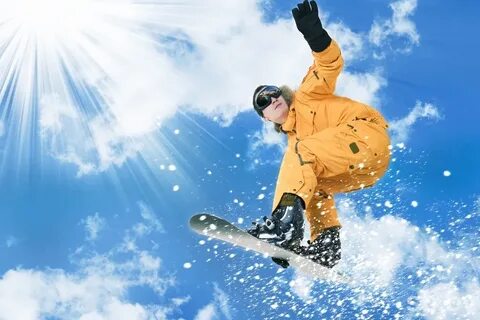 Зимний спорт сноуборд