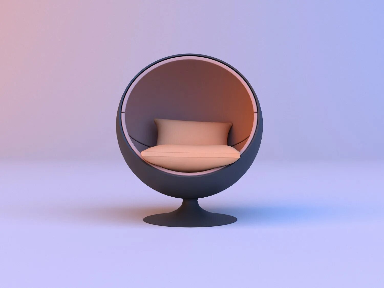 Chair 3d model. Кресло сфера. Стул сфера. Кресло-сфера в школе.