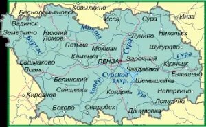 Ковид пензенская область карта