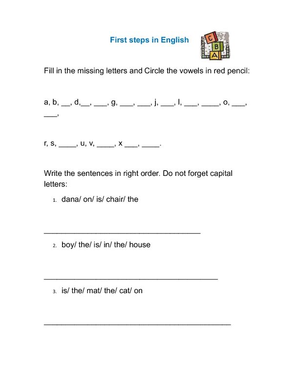 My first steps. English first steps. my first steps in english. correcting mistakes worksheets. correct mistakes worksheets.