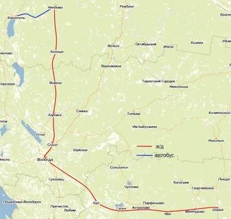 Вологда сямжа расстояние
